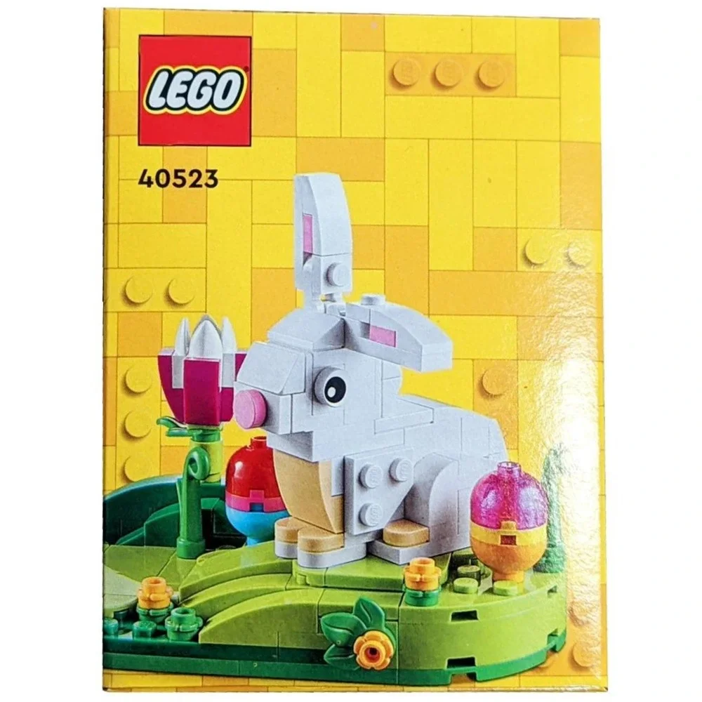 LEGO 2022 Easter Rabbits Display Spring Bunny 40523 Building Toy 288 Pc Playset